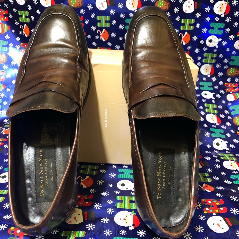 Adam Derrick -To Boot New York -Size 12. .                  Made in Italy.